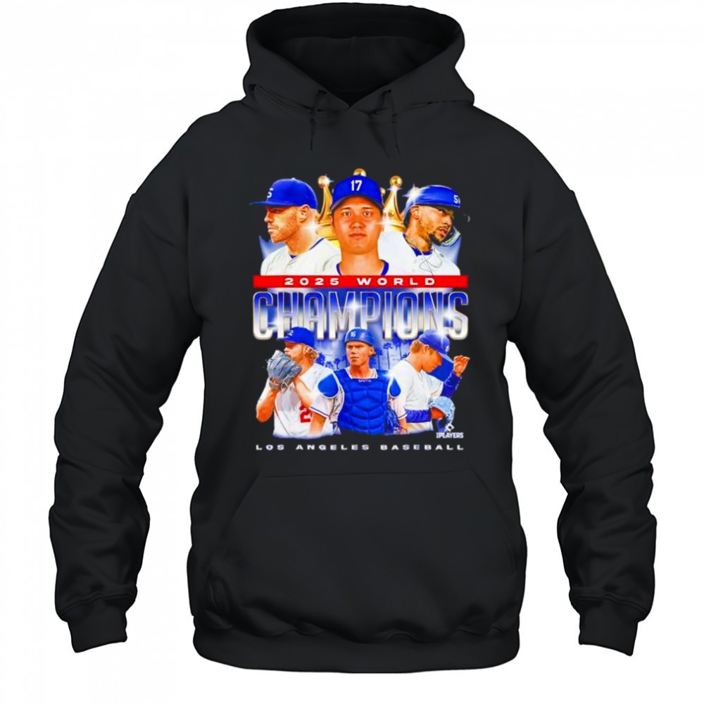 2025 World Champions Los Angeles LA Series shirt