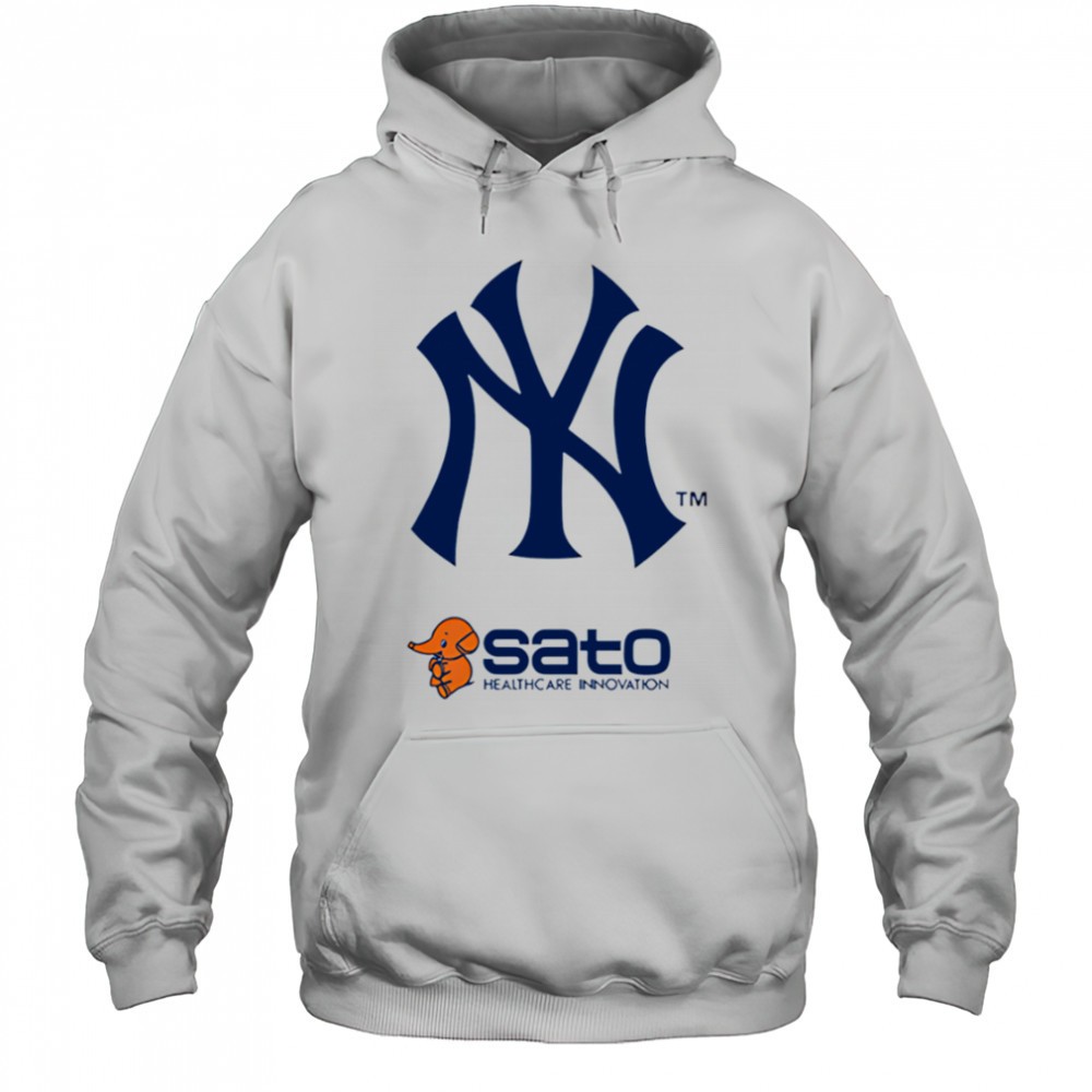 2025 Yankees sato healthcare innovation shirt