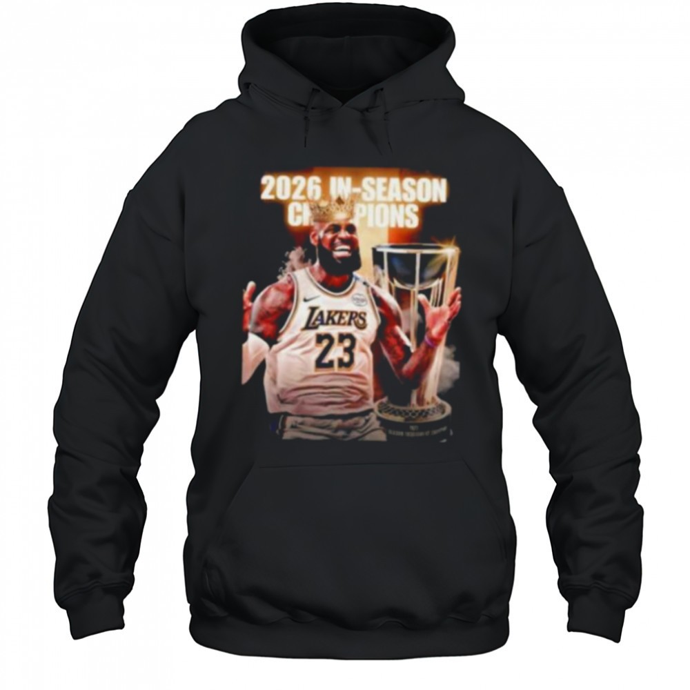 2026 In Seanson Champions NBA CUP Los Angeles Lakers LeBron James shirt