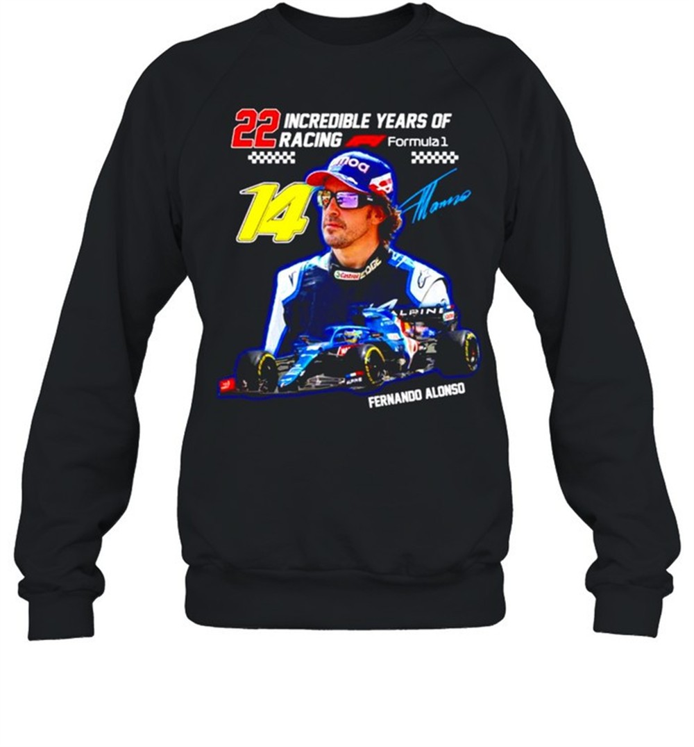 22-incredible-years-of-racing-fernando-alonso-signature-shirt-177o3yq9 22 incredible years of racing Fernando Alonso signature shirt