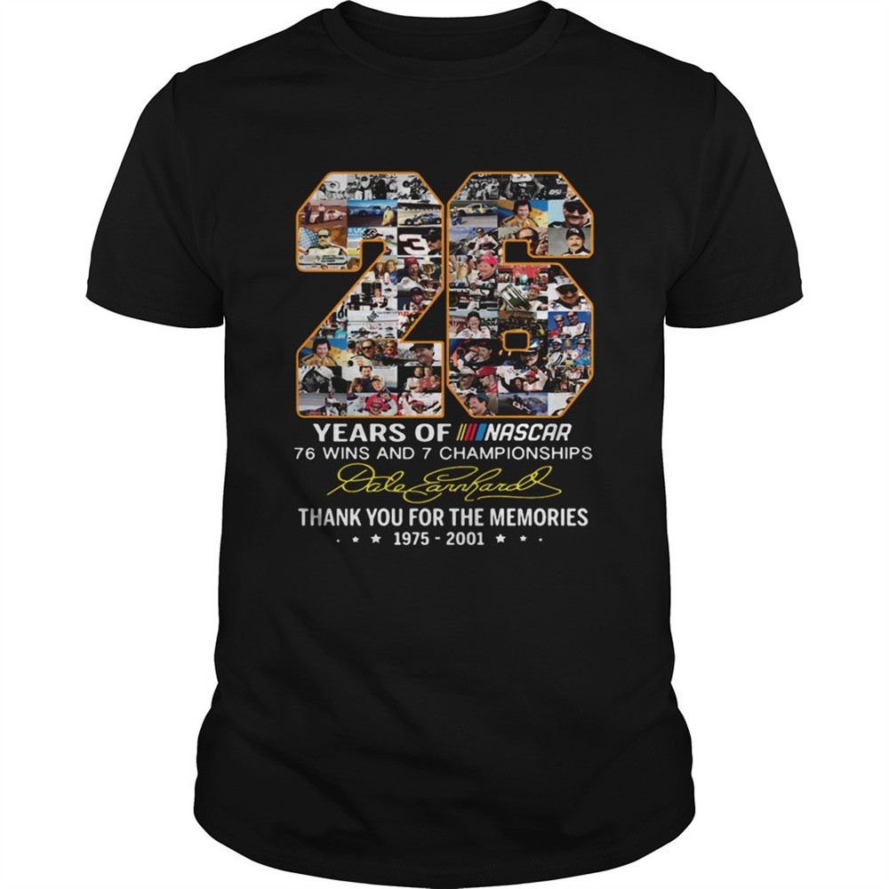 26-years-of-nascar-76-win-and-7-championships-thank-you-for-the-memories-shirt-w55xooa2 26 Years Of Nascar 76 Win And 7 Championships Thank You For The Memories Shirt
