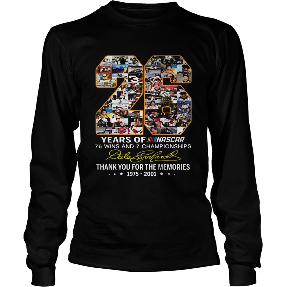 26-years-of-nascar-76-win-and-7-championships-thank-you-for-the-memories-shirt-w55xooa2 26 Years Of Nascar 76 Win And 7 Championships Thank You For The Memories Shirt