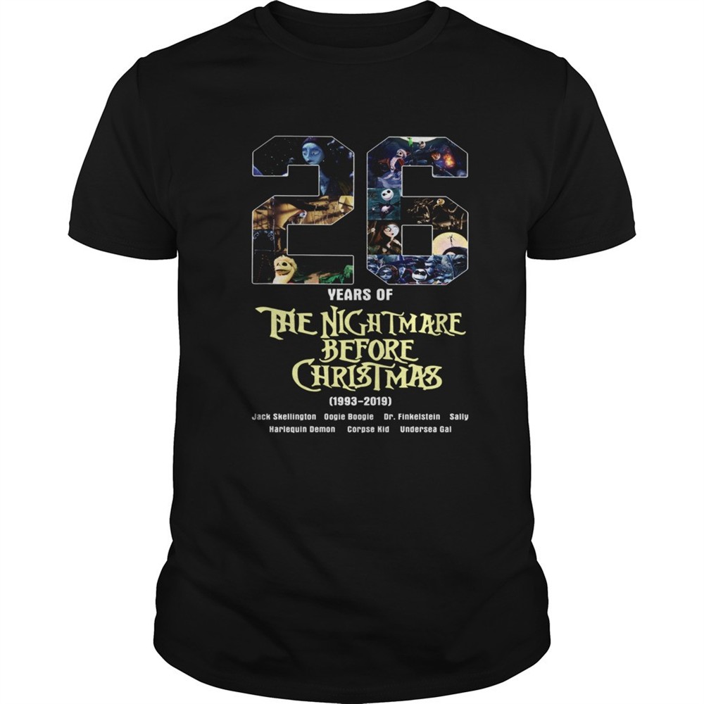 26-years-of-the-nightmare-before-christmas-1983-2019-shirt-pkngmdlj 26 Years of The Nightmare Before Christmas 1983 2019 shirt
