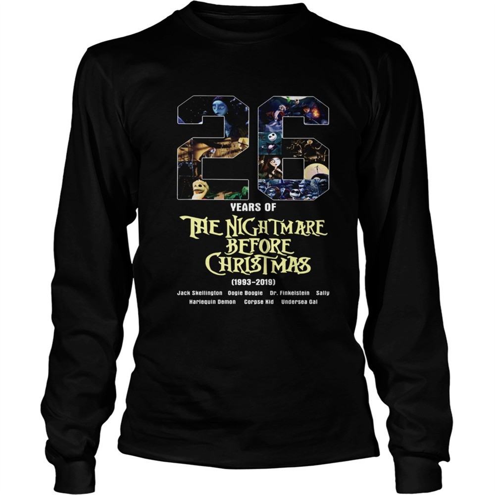 26-years-of-the-nightmare-before-christmas-1983-2019-shirt-pkngmdlj 26 Years of The Nightmare Before Christmas 1983 2019 shirt