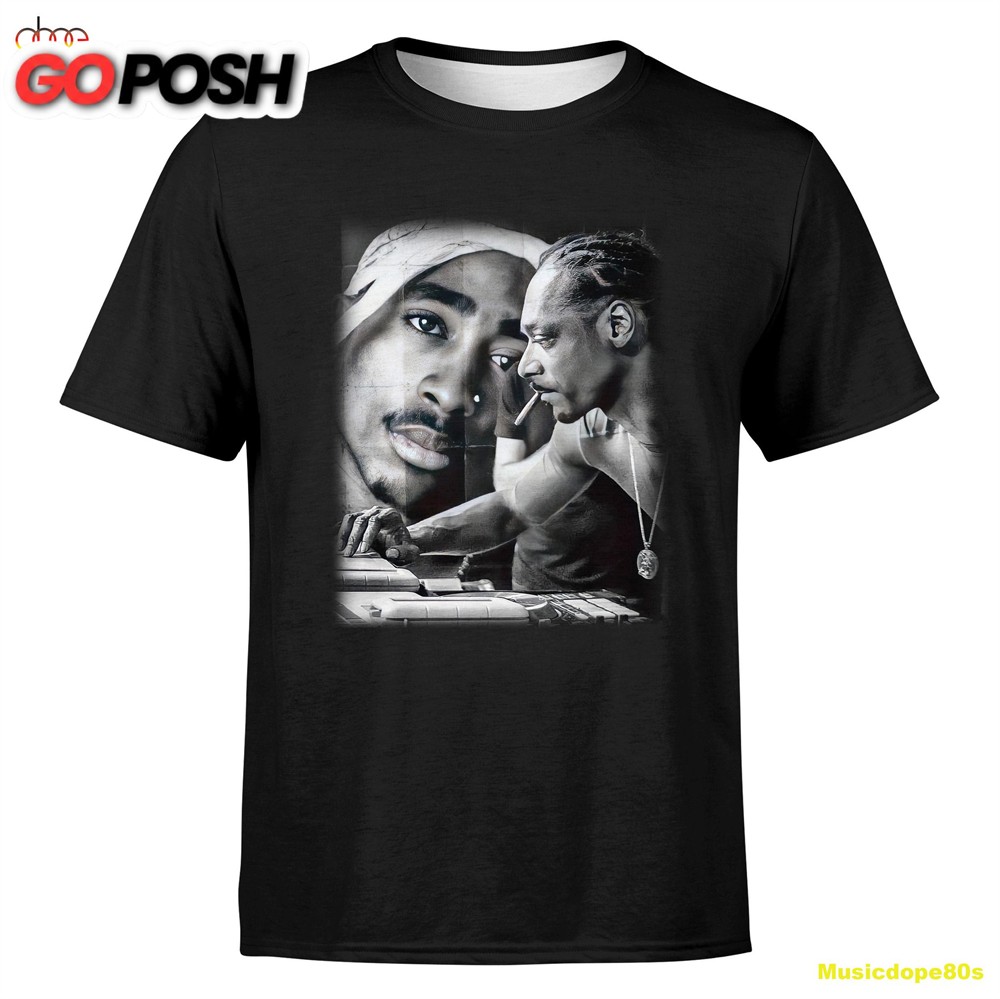 2pac And Snoop Dogg Wallpaper Art Music Tshirt