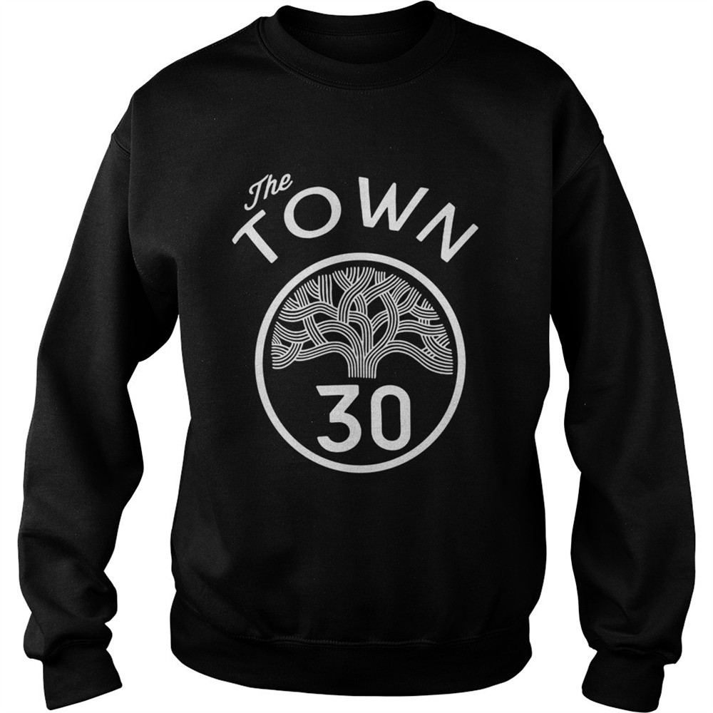 30 Stephen Curry The Town Blue Golden State Warriors shirt