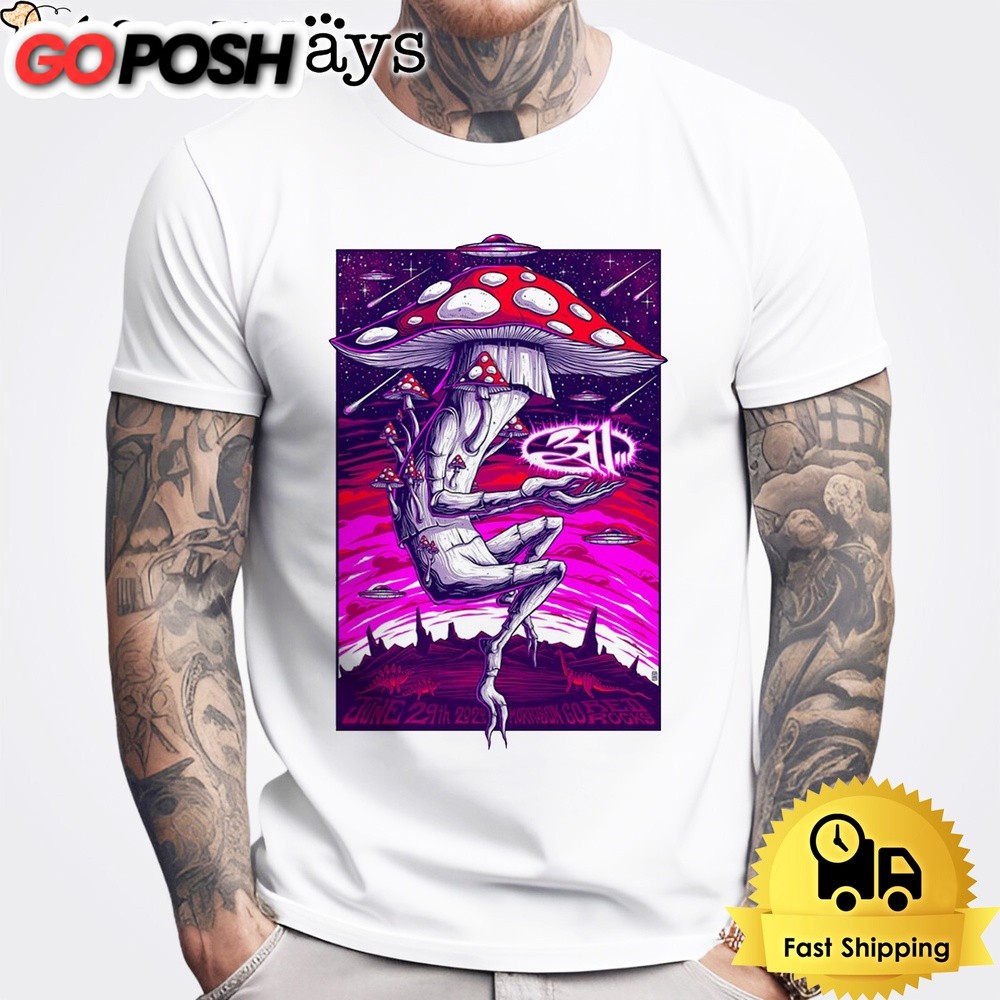 311 In Morrison At Red Rocks Amphitheatre 2024 Unisex T-Shirt