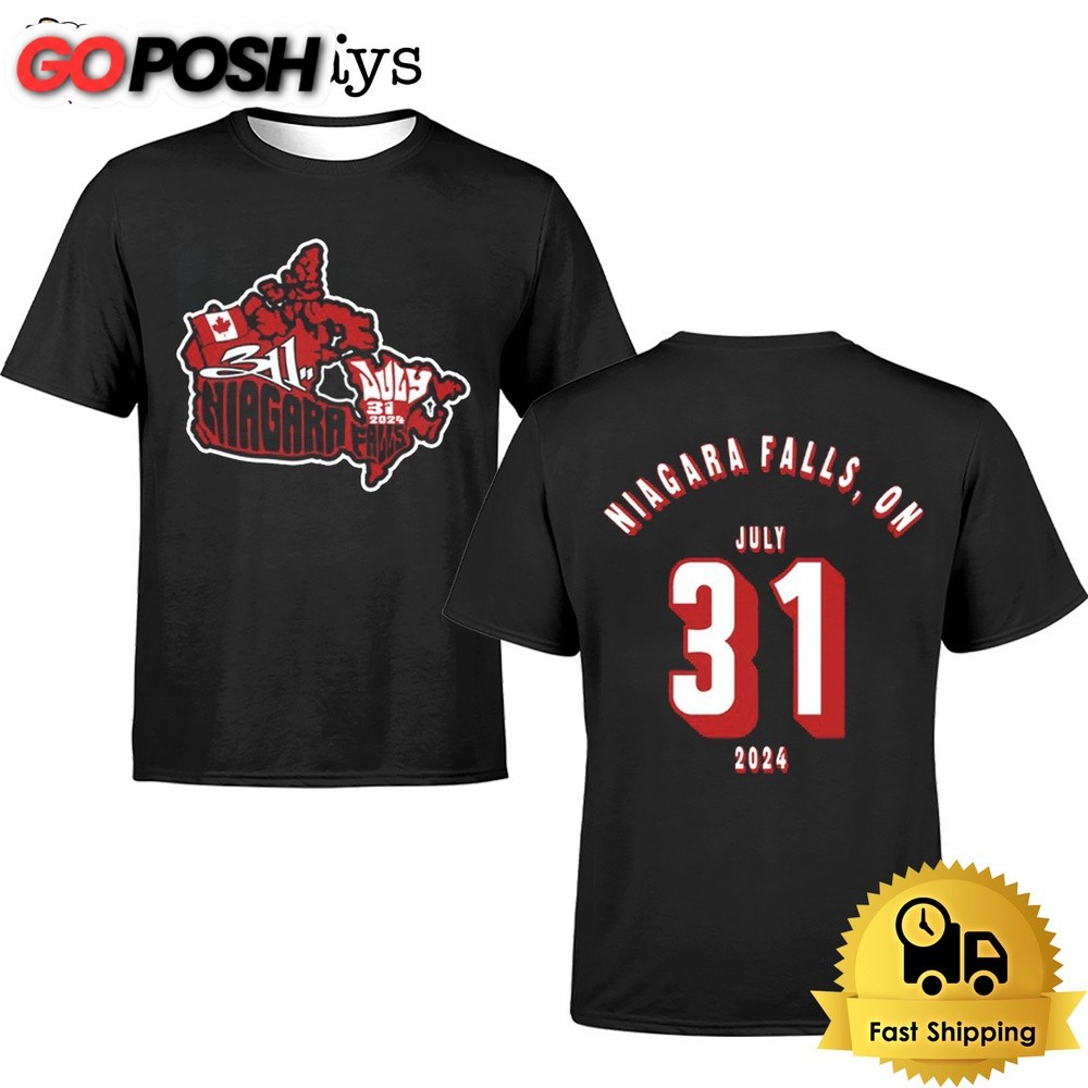 311 On July 31 2024 In Niagara Falls ON Unisex T-Shirt