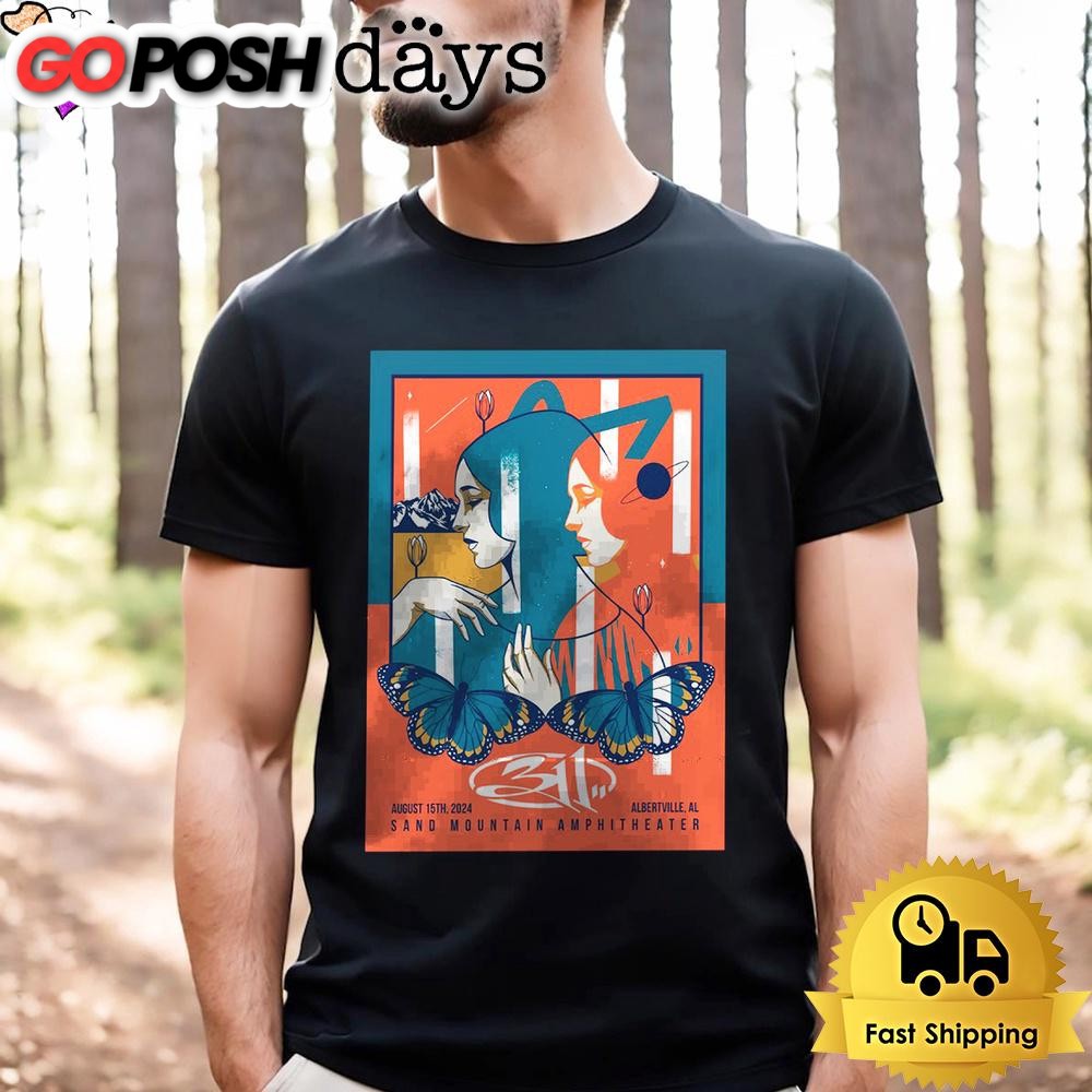 311 Tour At Sand Mountain Park Amphitheater In Albertville AL On August 15 2024 Unisex T-Shirt