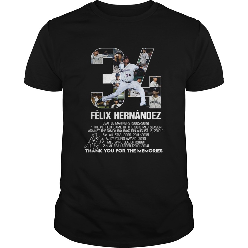34-felix-hernandez-all-awards-thank-you-for-the-memories-shirt-mtgcbkob 34 Felix Hernandez all awards thank you for the memories shirt