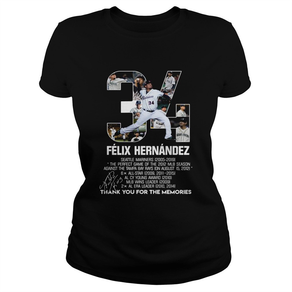 34-felix-hernandez-all-awards-thank-you-for-the-memories-shirt-mtgcbkob 34 Felix Hernandez all awards thank you for the memories shirt