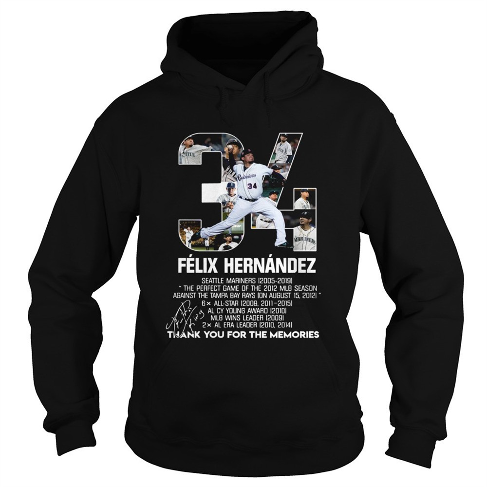 34-felix-hernandez-all-awards-thank-you-for-the-memories-shirt-mtgcbkob 34 Felix Hernandez all awards thank you for the memories shirt