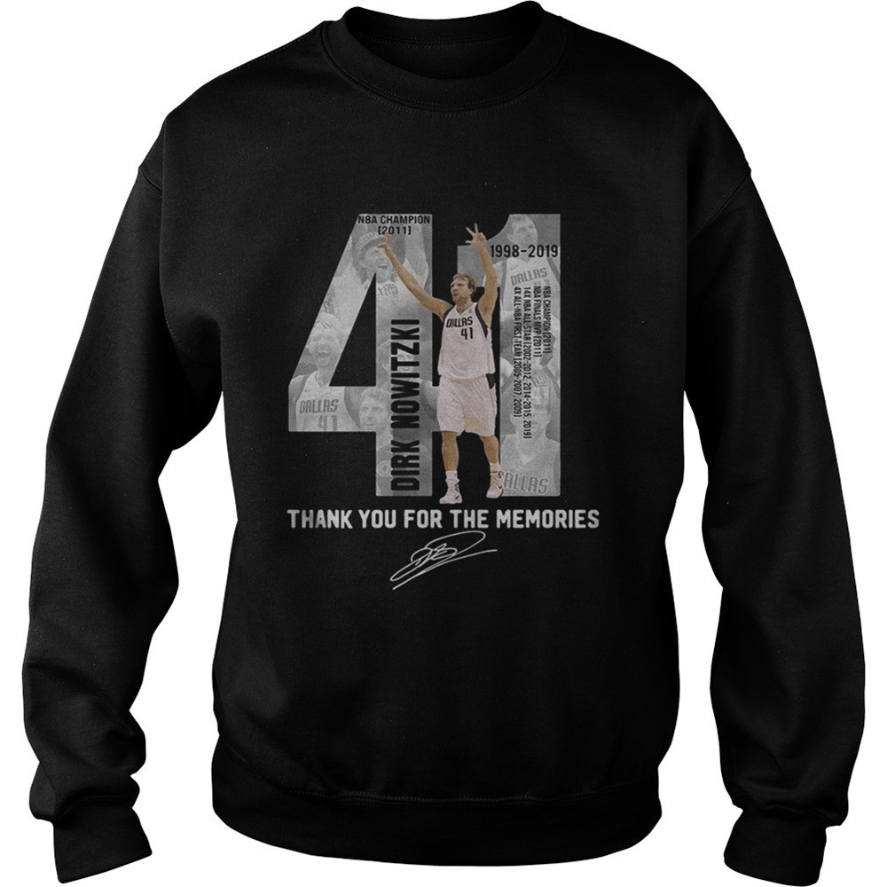 41-dirk-nowitzki-thank-you-for-the-memories-shirt-9vffzpzk 41 Dirk Nowitzki thank you for the memories shirt