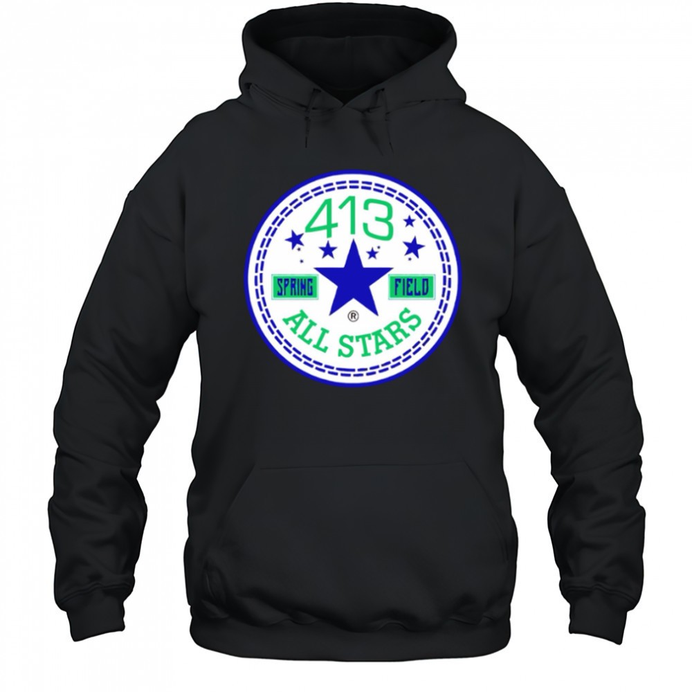 413 spring field all stars logo shirt