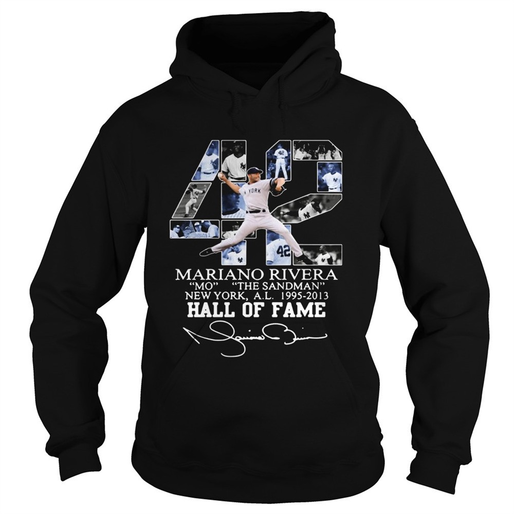 42-mariano-rivera-mo-the-sandman-new-york-al-1995-2013-hall-of-fame-shirt-7ocaitq2 42 Mariano Rivera Mo the Sandman New York al 1995 2013 Hall of fame shirt