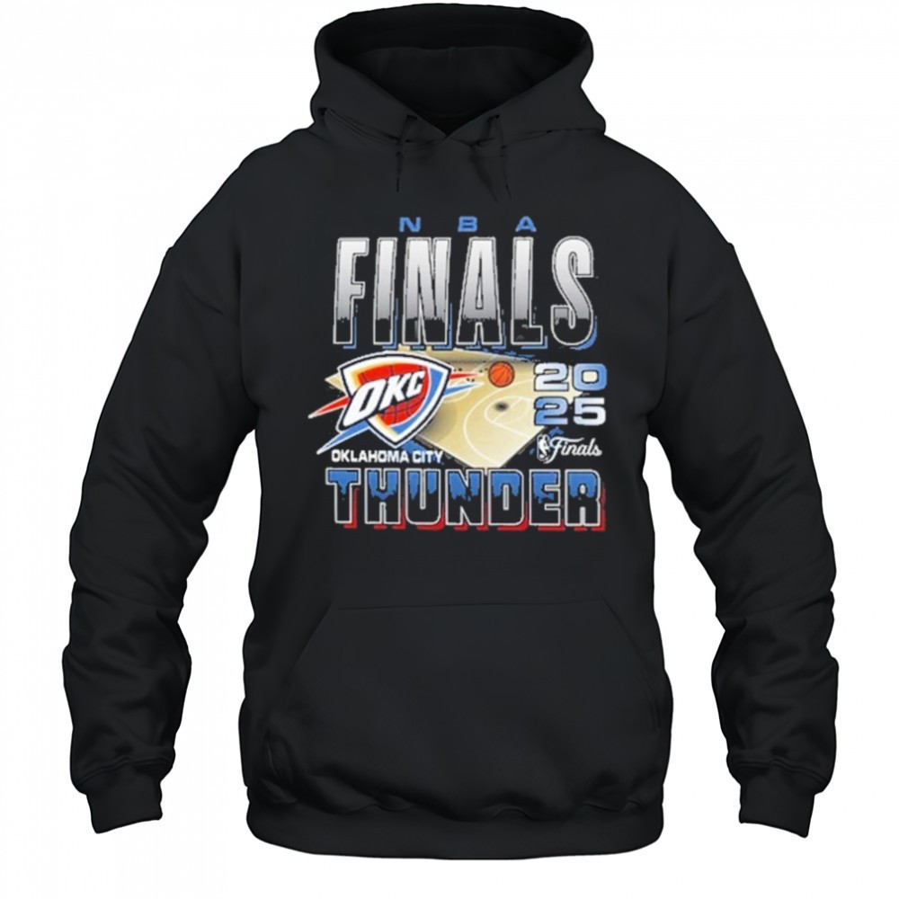 47 Oklahoma City Thunder BLACK 2025 Finals Participant Fashion T Shirt