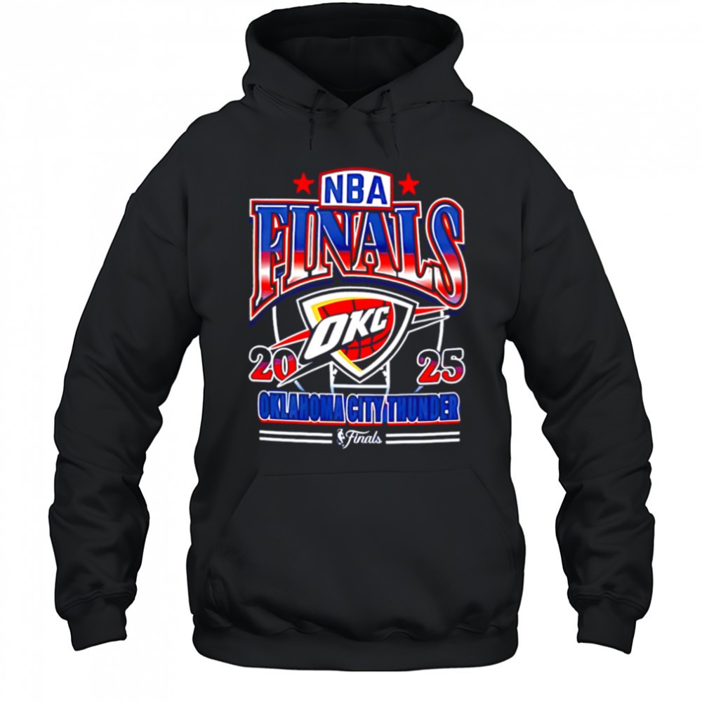 47 Oklahoma City Thunder Blue 2025 Finals Participant shirt