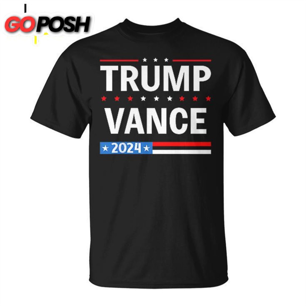 47 Trump Vance 2024 Vice President America Flag Vote Unisex T-shirt