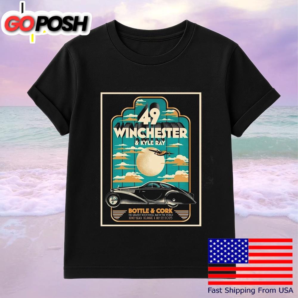 49 Winchester Tour On July 2025 At Bottle & Cork, Dewey Beach, De T-Shirt