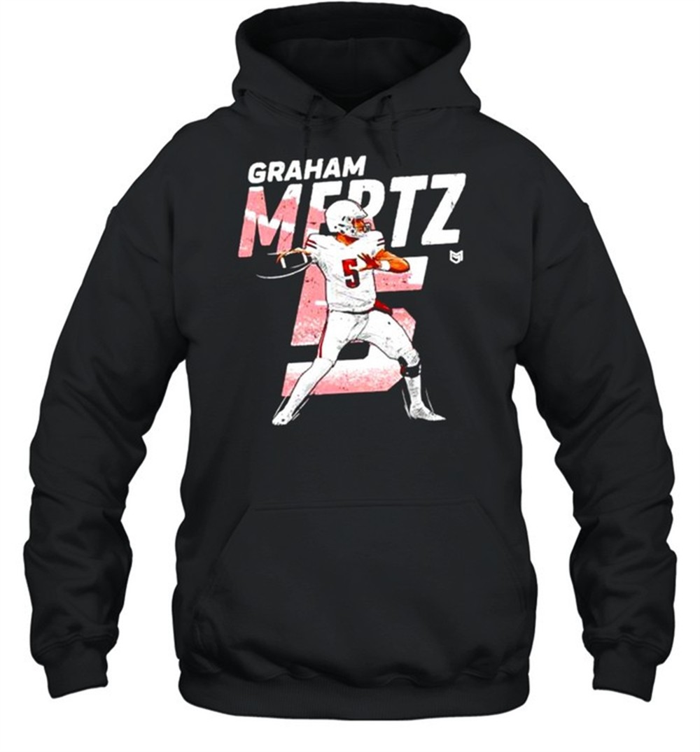 5 Graham Mertz Dash shirt