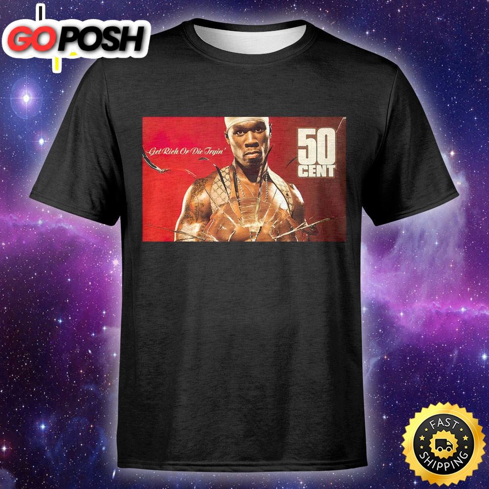 50 Cent Get Rich Or Die Tryin 20th Anniversary Unisex Tshirt