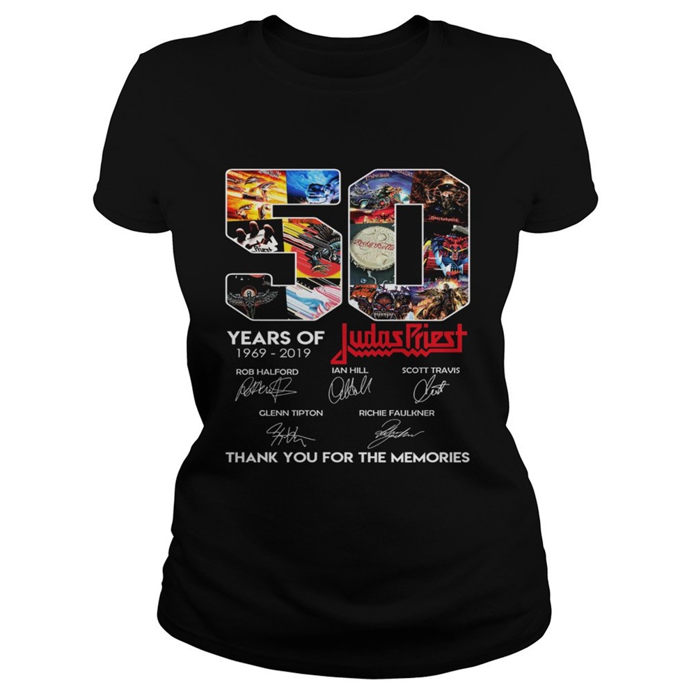 50-years-of-judas-priest-1969-2019-signature-thank-you-for-the-shirt-yfcjl040 50 years of Judas Priest 1969 2019 signature thank you for the Shirt
