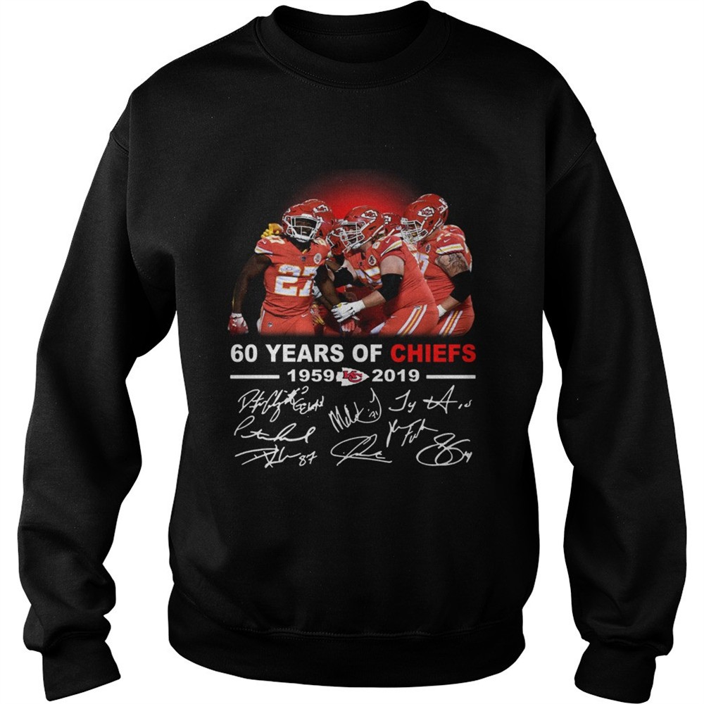 60 years of Chiefs 2019 shirt