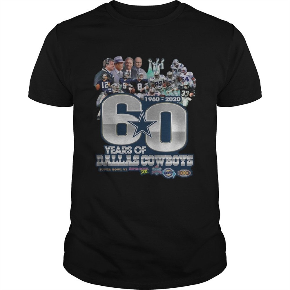 60-years-of-dallas-cowboys-1960-2020-super-bowl-6-shirt-er9yrmsb 60 years of Dallas Cowboys 1960 2020 Super Bowl 6 shirt