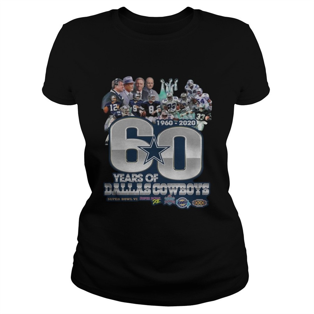 60-years-of-dallas-cowboys-1960-2020-super-bowl-6-shirt-er9yrmsb 60 years of Dallas Cowboys 1960 2020 Super Bowl 6 shirt