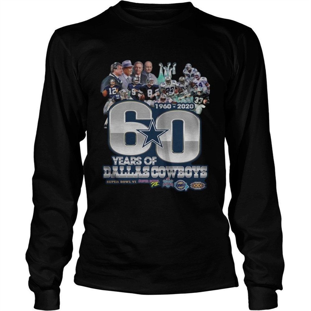 60-years-of-dallas-cowboys-1960-2020-super-bowl-6-shirt-er9yrmsb 60 years of Dallas Cowboys 1960 2020 Super Bowl 6 shirt