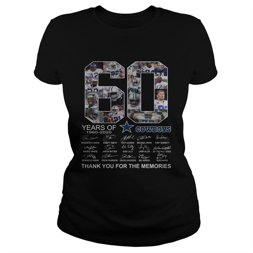 60-years-of-dallas-cowboys-thank-you-for-the-memories-shirt-a95gwkfb 60 years of Dallas Cowboys Thank you for the memories shirt