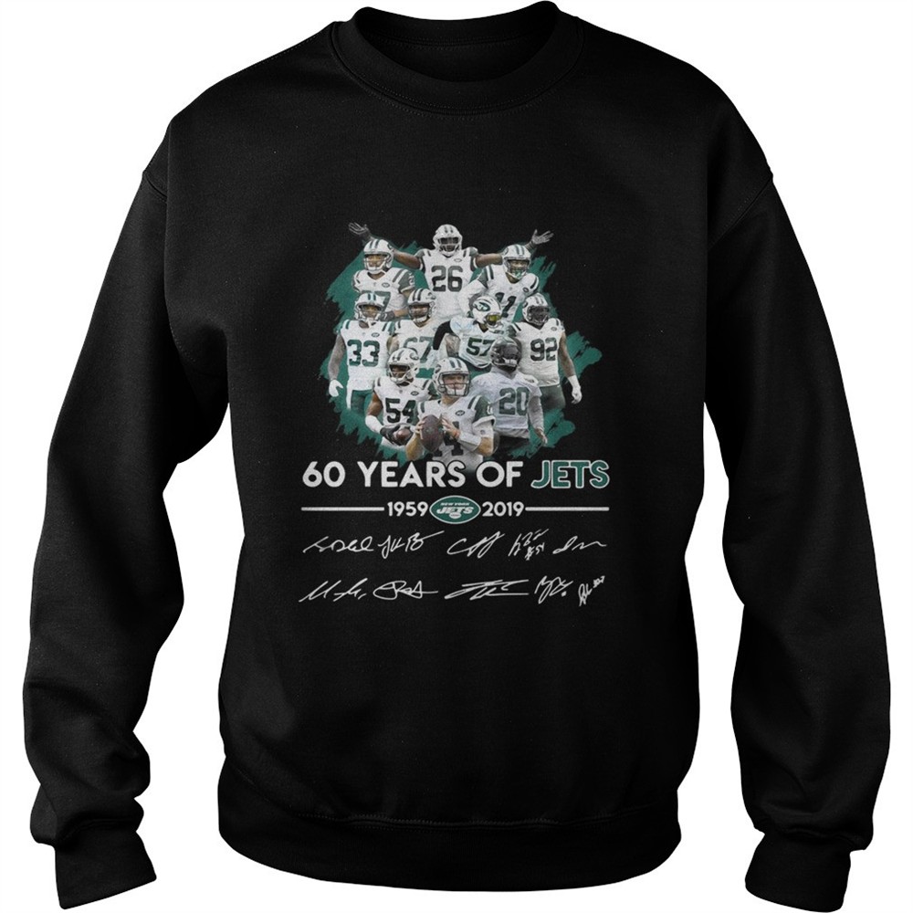 60 years of Jets 19592019 signature shirt