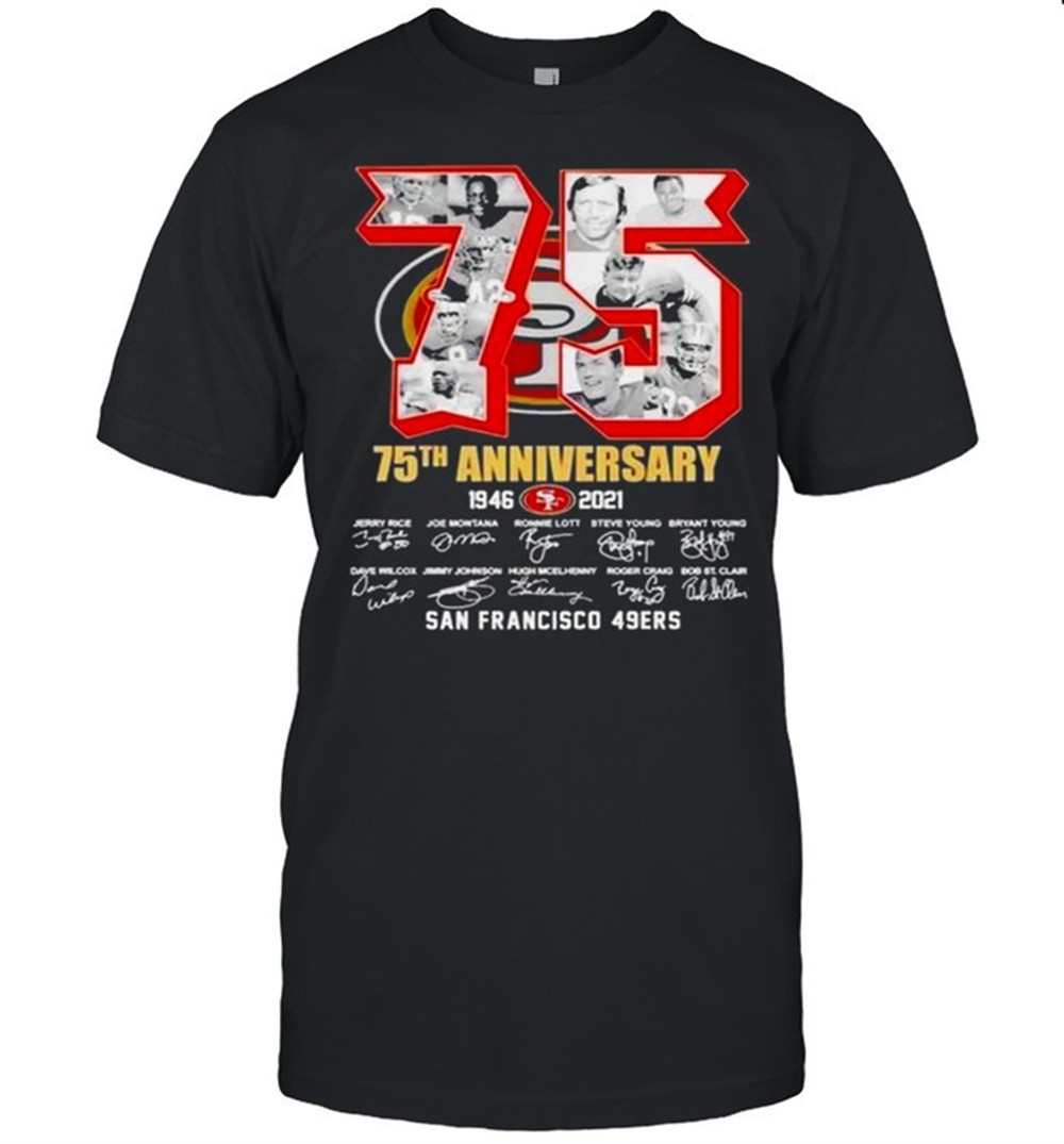 75th-anniversary-1946-2021-san-francisco-49ers-signatures-thank-you-for-the-memo-lpcrb42p 75th Anniversary 1946 2021 San Francisco 49ers signatures thank you for the memories shirt