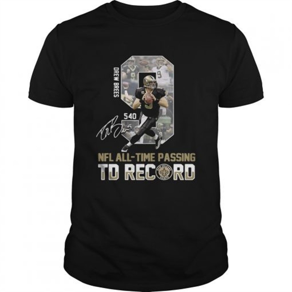9-drew-brees-nfl-alltime-passing-to-record-signature-shirt-yftwcw8d 9 Drew Brees NFL AllTime Passing To Record Signature shirt