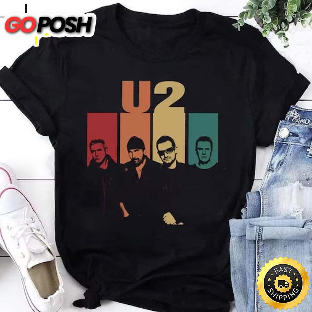 90s Vintage U2 Band Shirt Achtung Baby U2 Tour 2025 Shirt