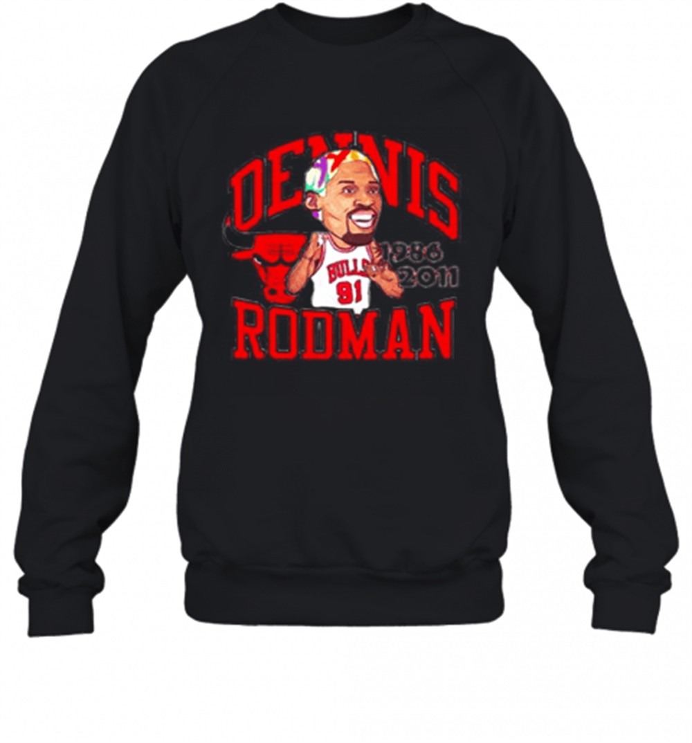 91-dennis-rodman-chicago-bulls-1986-2011-t-shirt-jayrd7v3 91 Dennis Rodman Chicago Bulls 1986 2011 T-Shirt
