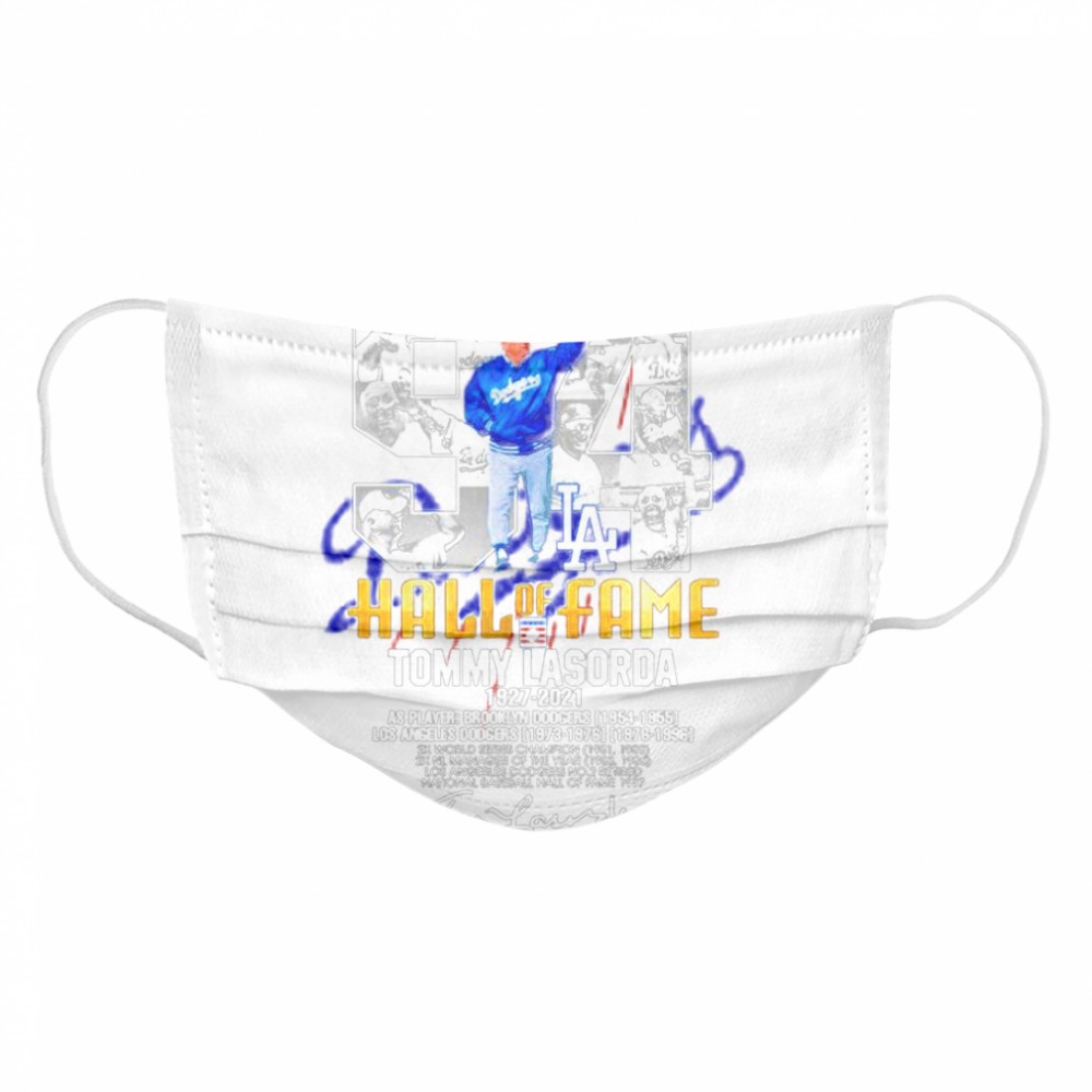 94 Hall of Fame Tommy Lasorda 1927 2021 thank you for the memories signature shirt