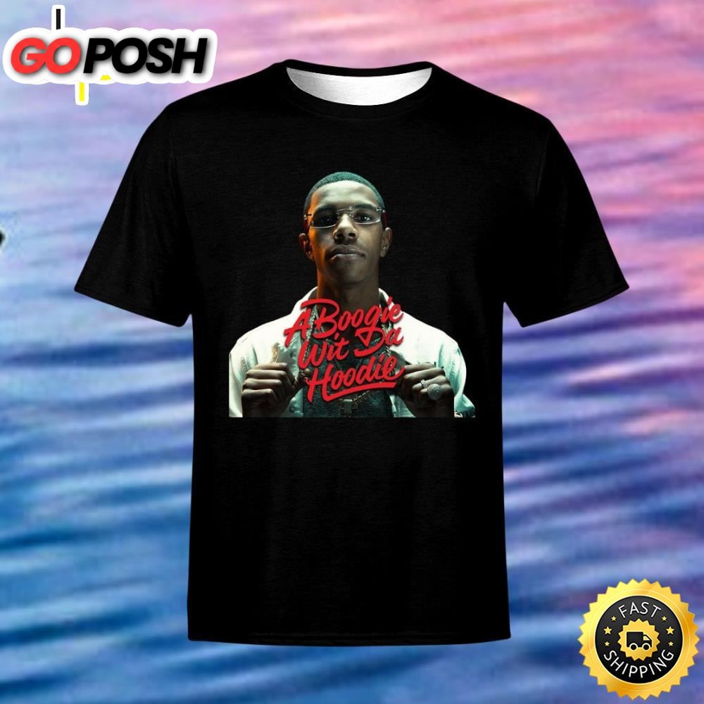 A Boogie Wit Da Hoodie Concert Black T-shirt