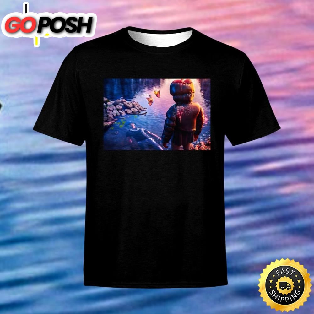 A Boogie Wit Da Hoodie Me Vs. Myself Album Poster Black T-shirt