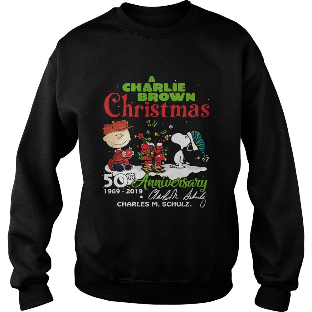 A Charlie Brown Christmas 50th Anniversary 19692019 Signature Shirt