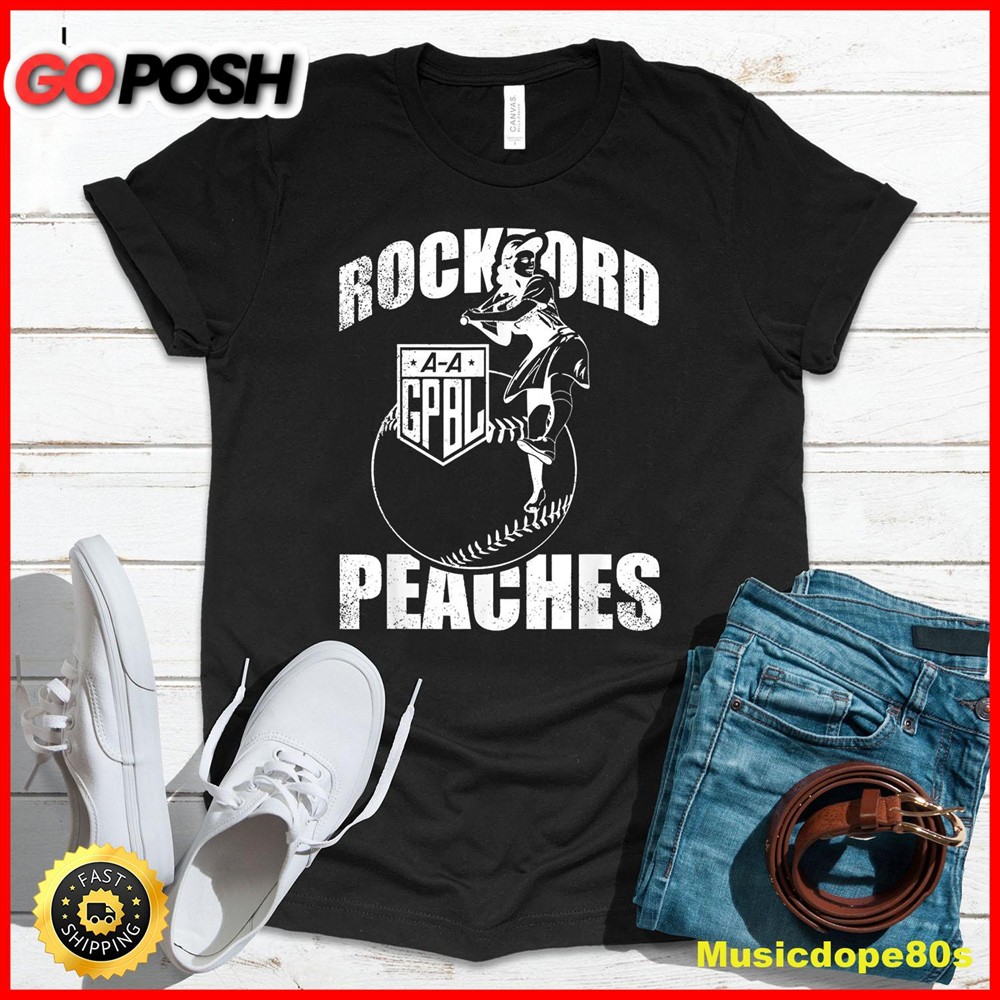 A league of their own rockford peaches Women Baseball T-Shirt