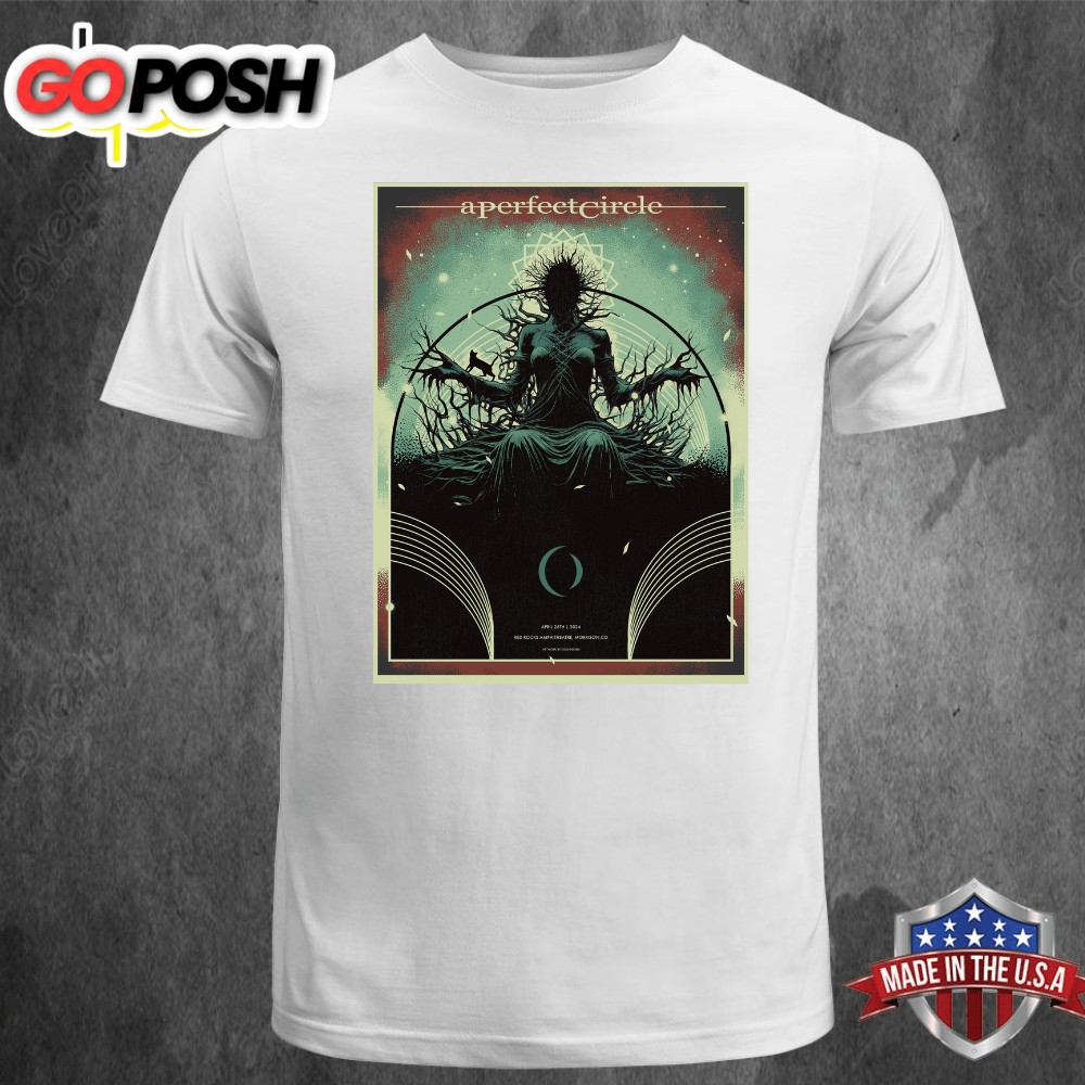 A Perfect Circle Tour Red Rock April 26th, 2025 Unisex T-shirt Tee