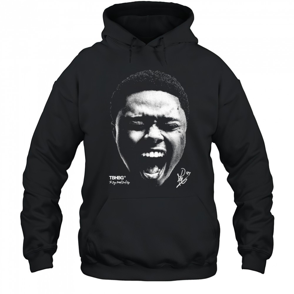 A-Reece The Big Hearted Bad Guy 220GSM Head Face T-shirt