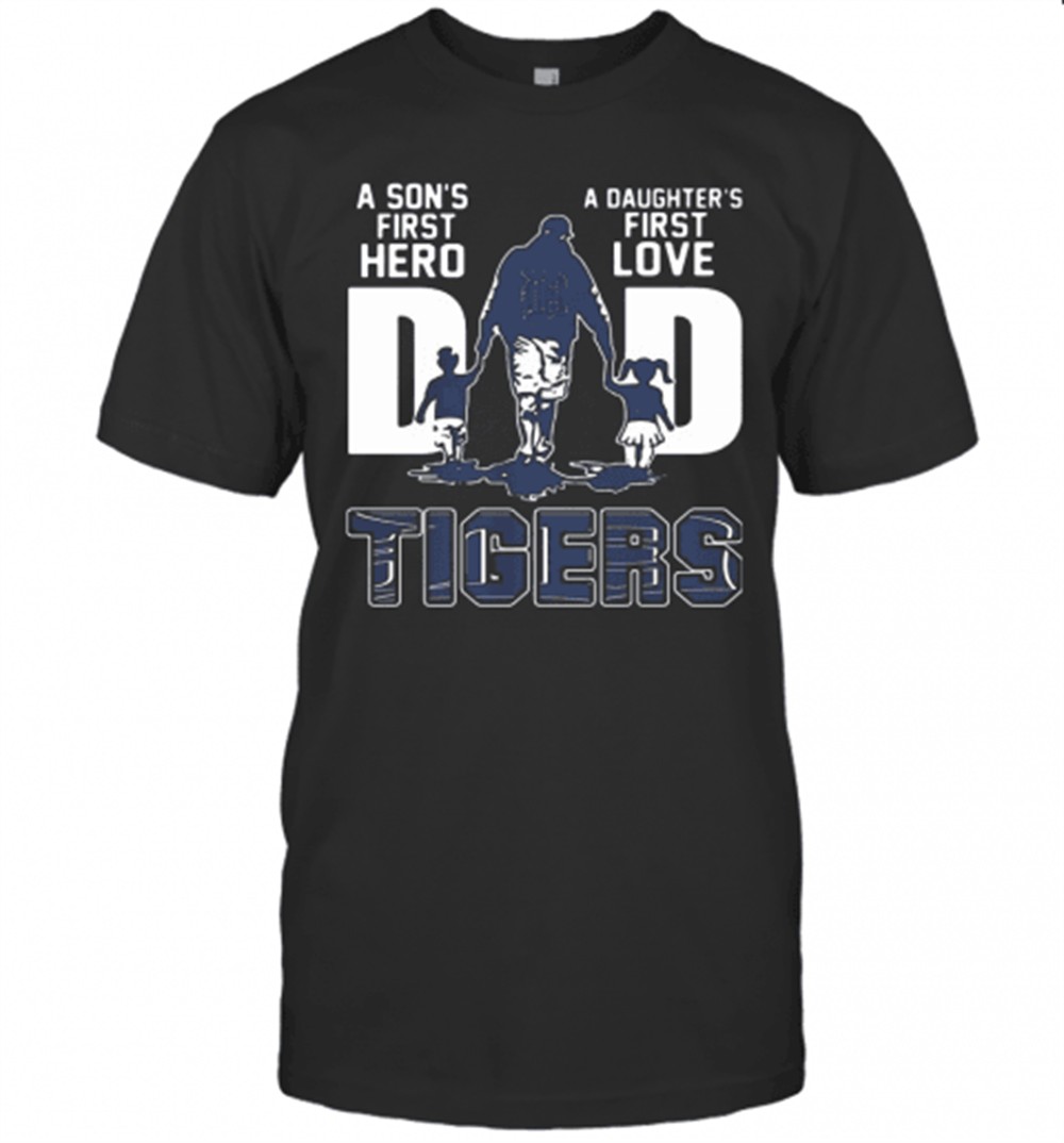 a-sons-first-hero-a-daughters-first-love-dad-tiger-fathers-day-t-shirt-bifrst43 A SonS First Hero A DaughterS First Love DAD TIGER FatherS Day T-Shirt