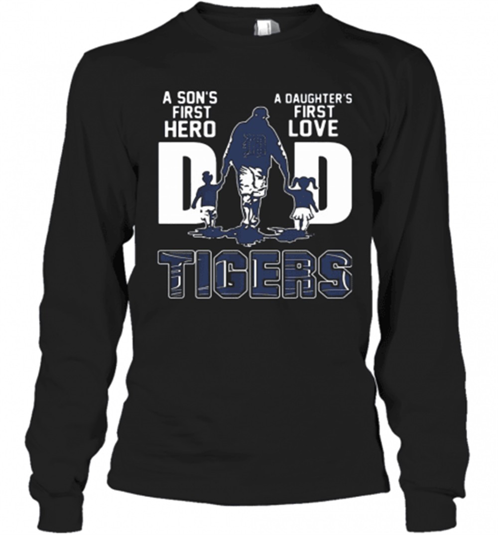 a-sons-first-hero-a-daughters-first-love-dad-tiger-fathers-day-t-shirt-bifrst43 A SonS First Hero A DaughterS First Love DAD TIGER FatherS Day T-Shirt