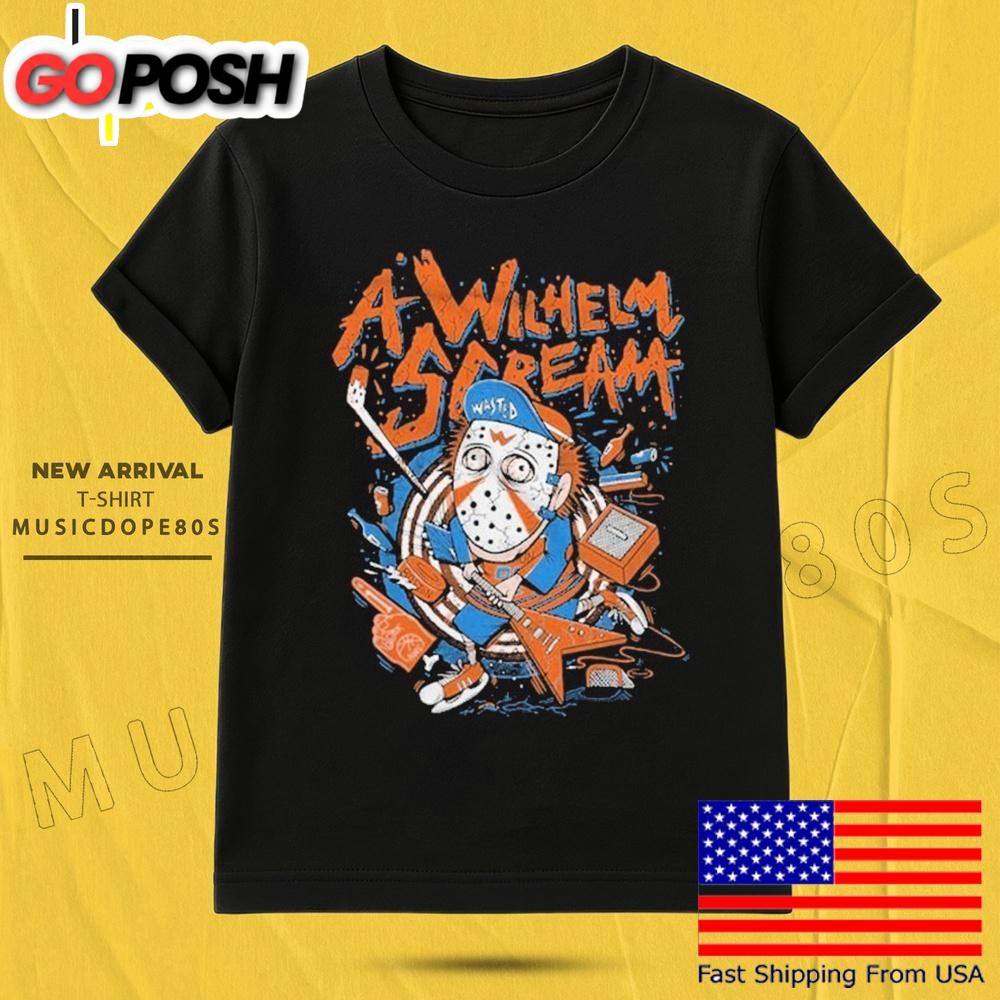 A Wilhelm Scream Jason Voorhees Hockey T Shirt