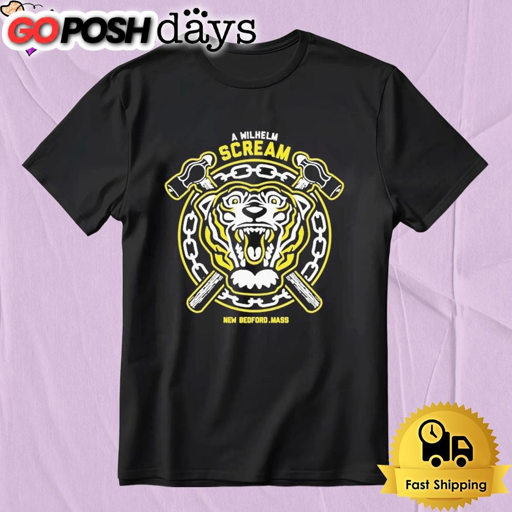 A Wilhelm Scream New Bedford Mass Tiger T-Shirt