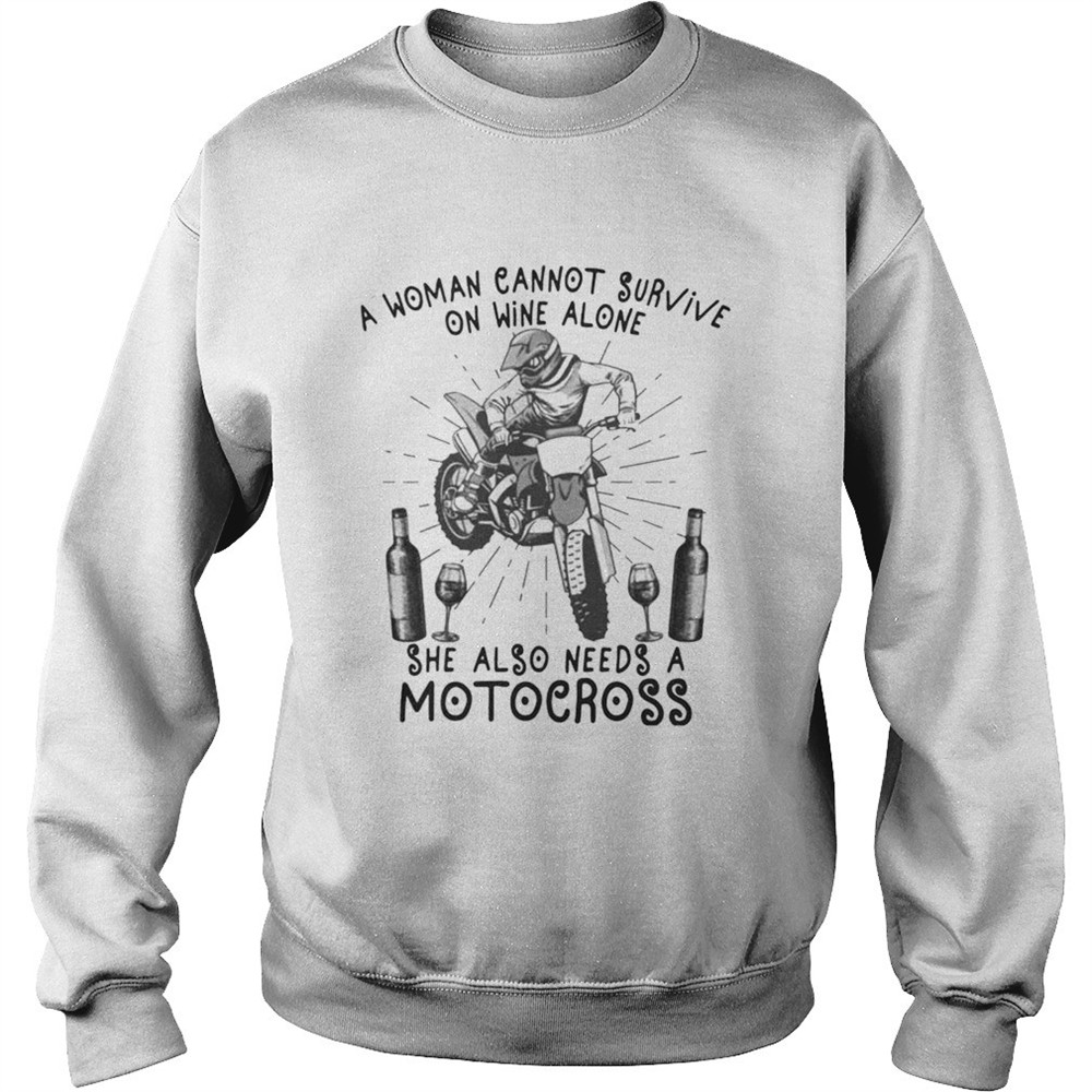 a-woman-cannot-survive-on-wine-alone-she-also-needs-a-motocross-tshirt-bv0z2rbg A Woman Cannot Survive On Wine Alone She Also Needs A Motocross Tshirt