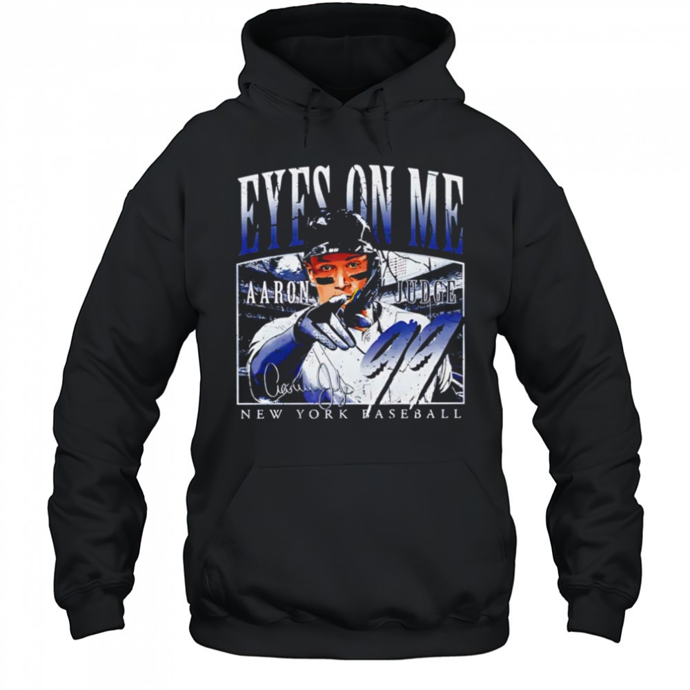 Aaron Judge New York Baseball Eyes On Me T-shirts