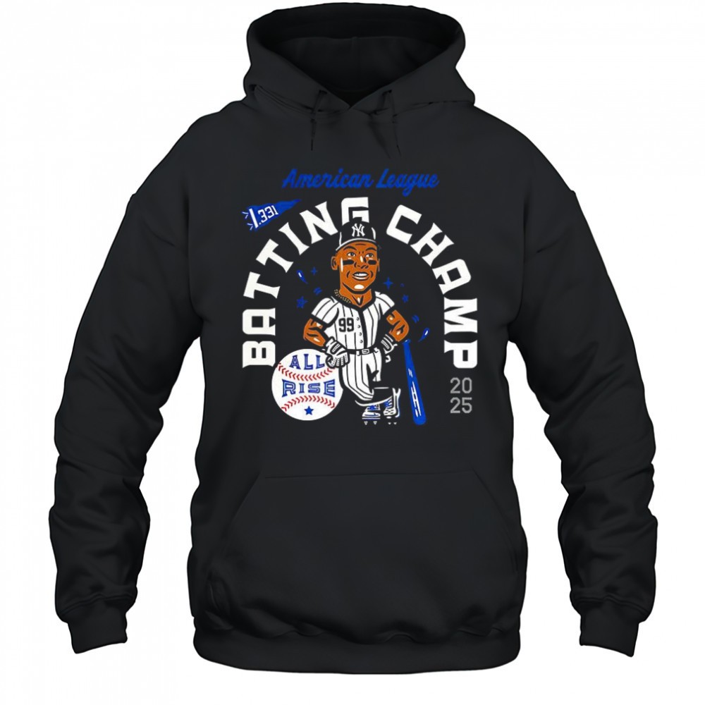 Aaron Judge New York Yankees baseball American League 2025 Batting Champ 331 shirt